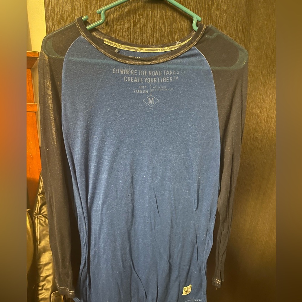 Mens CJ Black l/s tee